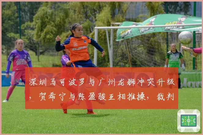 深圳马可波罗与广州龙狮冲突升级,贺希宁与陈盈骏互相推搡,裁判各打五十大板能否平息众怒?